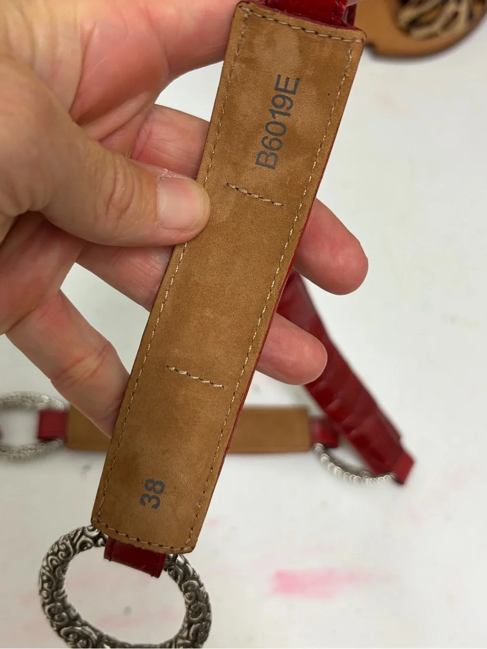 Brighton belt glossy